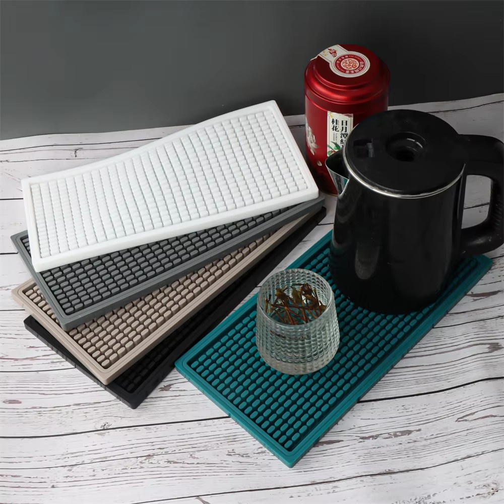 Silikon-Kaffeebar-Matte, Rutsc – Bar Mat Rubber Bewertung und Preis