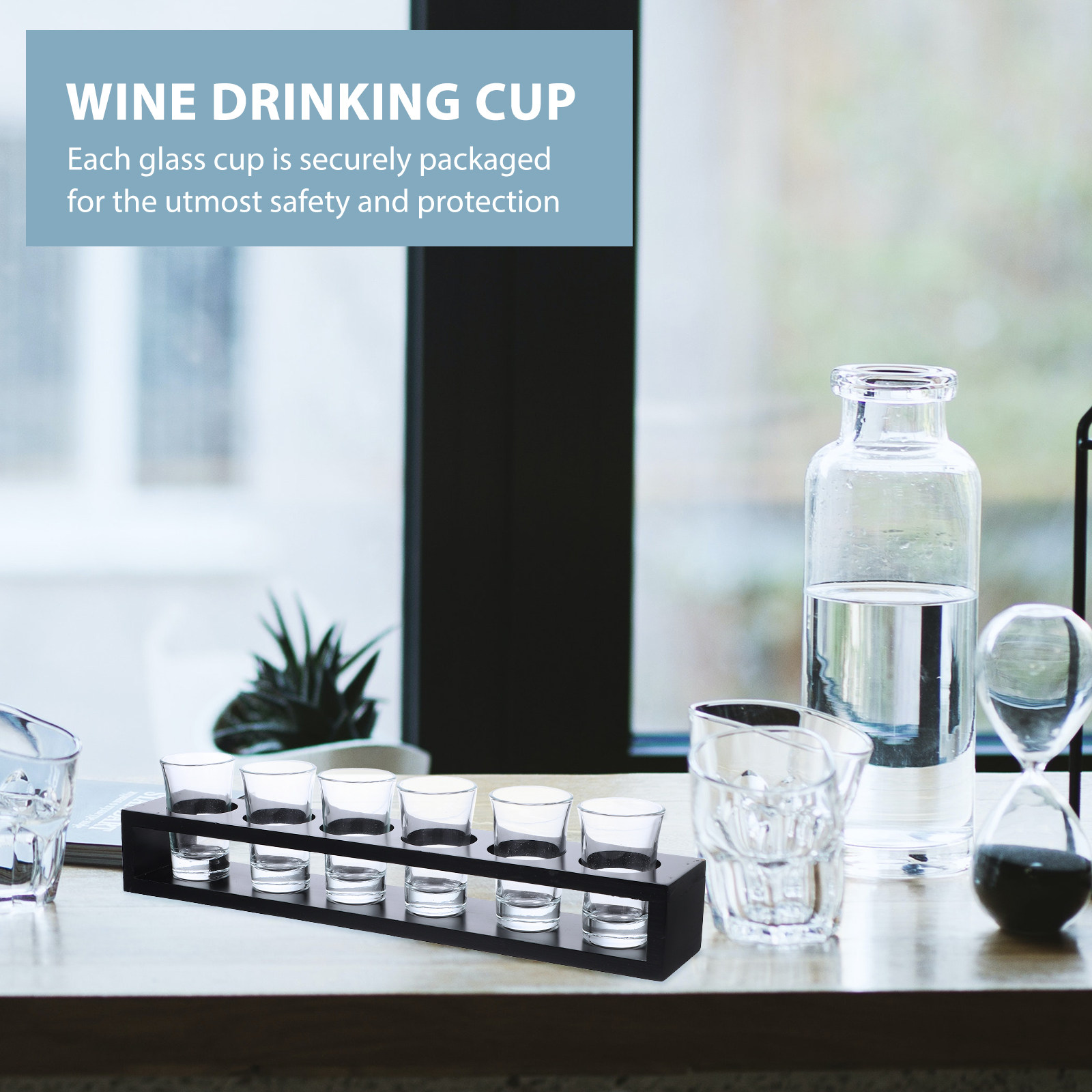 1 Set Glas-Weingläser-Set mit  – Home Bar Set Bewertung und Preis