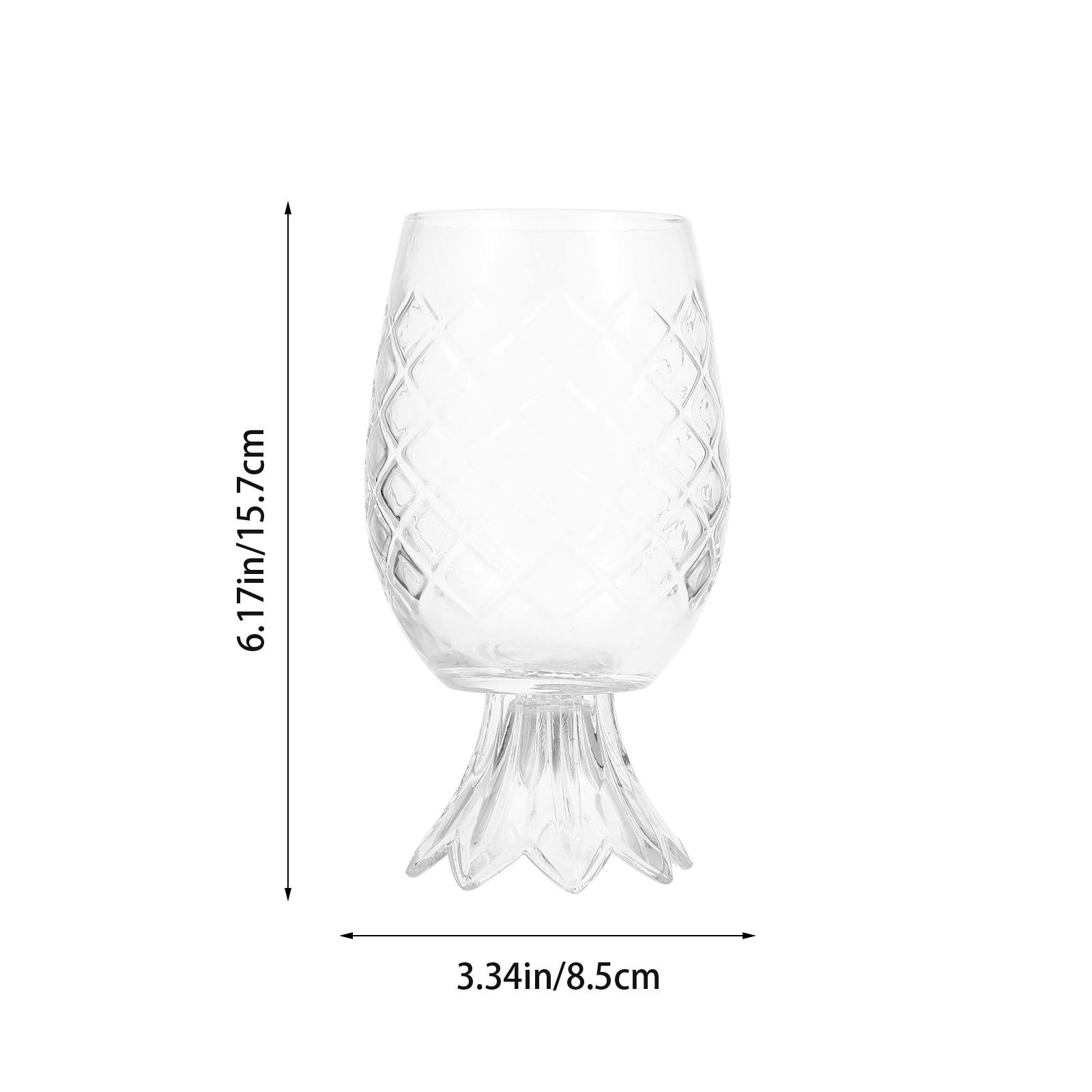 Ananasförmiges Cocktailglas-Se – Home Bar Set Bewertung und Preis