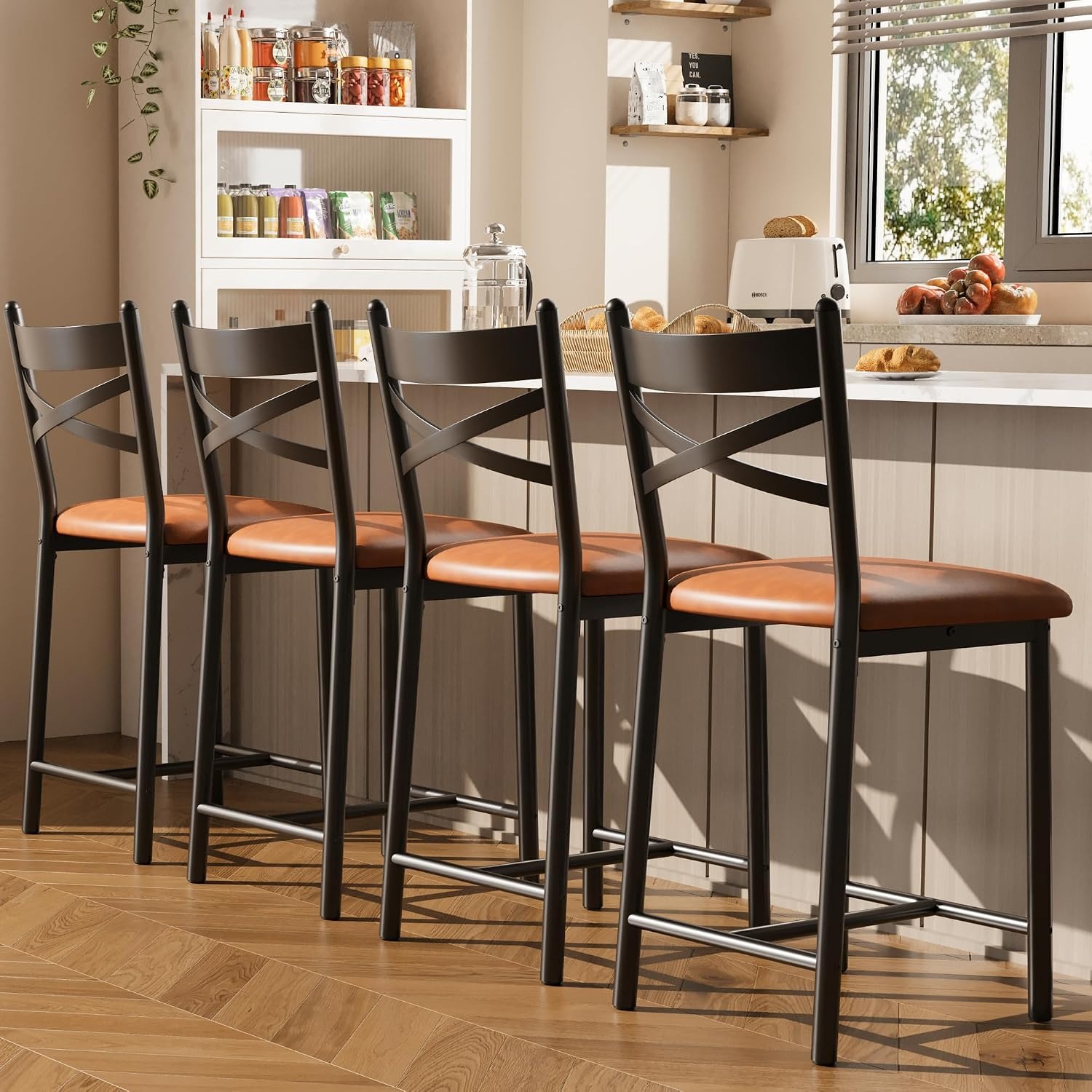 4 Stück, 26 Zoll hohe Barhocke – Home Bar Lounge Bewertung und Preis