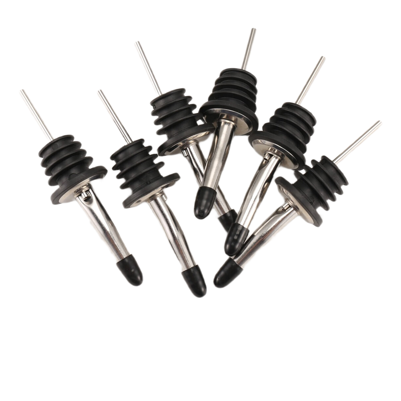 AB34-6 Stück Edelstahl-Ausgieß – Speed Pourer Cap Bewertung und Preis