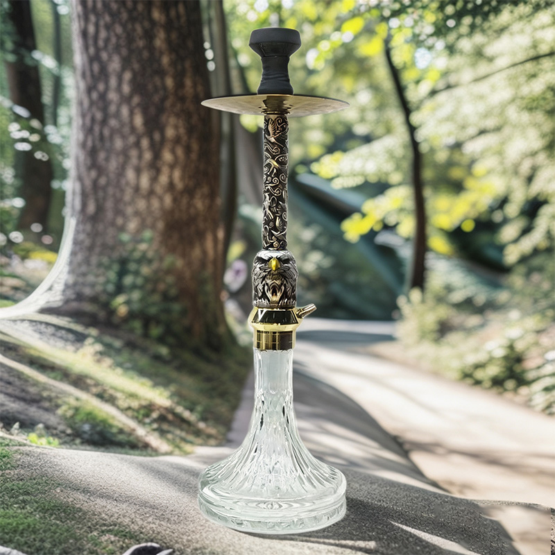 Adlerkopf-Hookah aus Kunstharz – Home Bar Lounge Bewertung und Preis